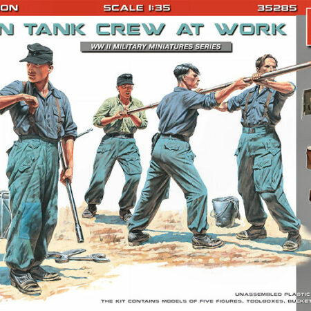 Miniart GERMAN TANK CREW AT WORK KIT 1:35