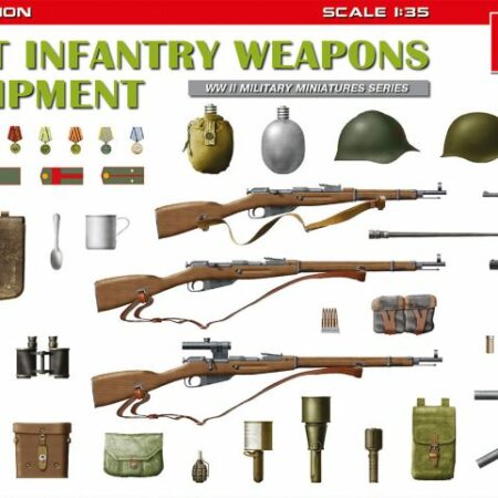 Miniart SOVIET INFANTRY WEAPONS AND EQUIPMENT KIT 1:35