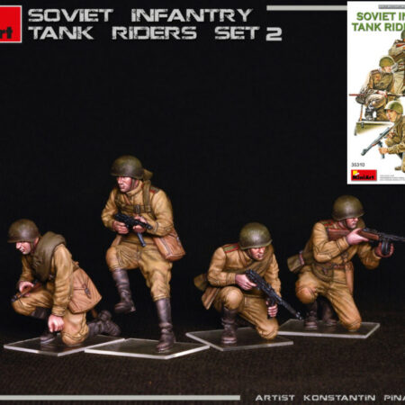 Miniart SOVIET INFANTRY TANK RIDERS SET 2 KIT 1:35