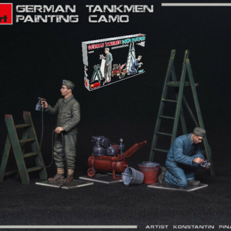 Miniart GERMAN TANKMEN PAINTING CAMO KIT 1:35