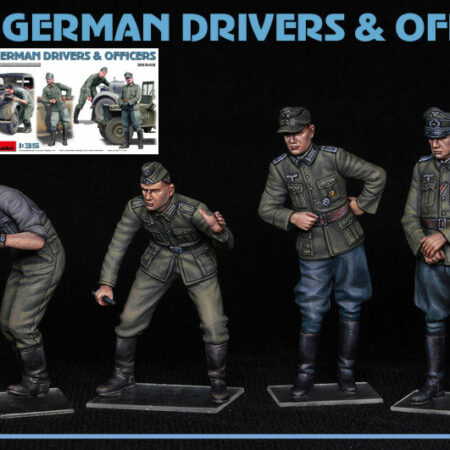 Miniart GERMAN DRIVERS & OFFICERS KIT 1:35