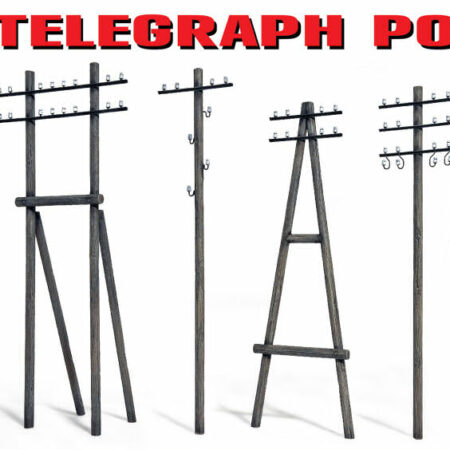 Miniart TELEGRAPH POLES KIT 1:35