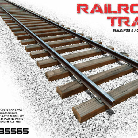 Miniart RAILROAD TRACK RUSSIAN GAUGE KIT 1:35