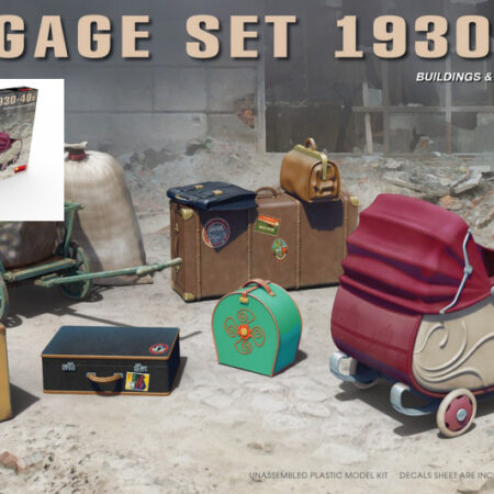 Miniart LUGGAGE SET 1930-40s KIT 1:35