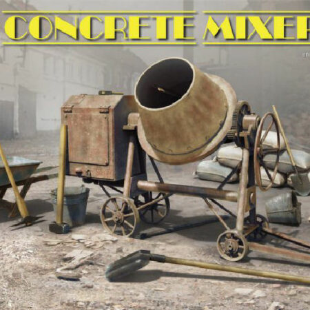 Miniart CONCRETE MIXER SET KIT 1:35