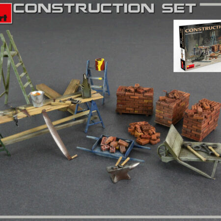 Miniart CONSTRUCTION SET KIT 1:35