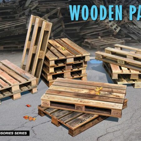 Miniart WOODEN PALLETS KIT 1:35