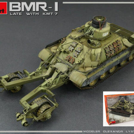 Miniart BMR-1 LATE MOD.WITH KMT-7 KIT 1:35