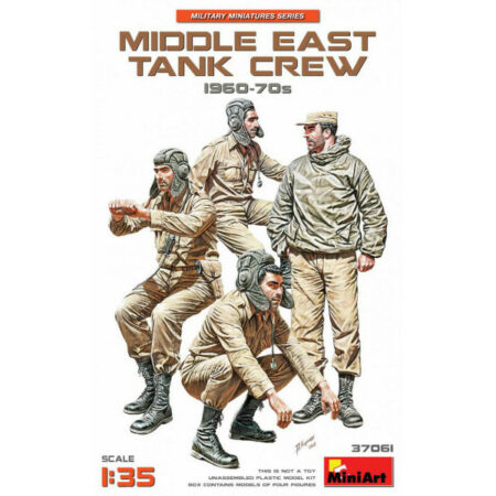 Miniart MIDDLE EAST TANK CREW 1960-70s KIT 1:35