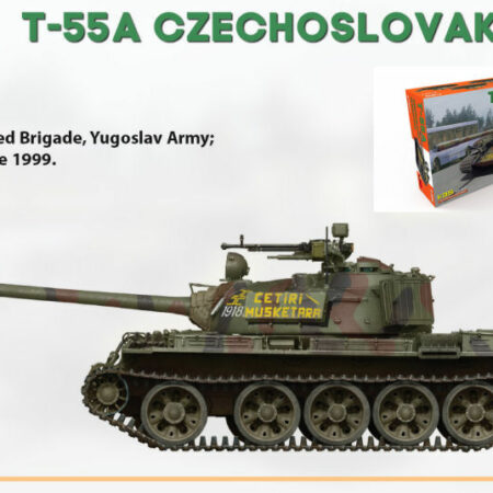 Miniart T-55A CZECHOSLOVAK PROD.KIT 1:35