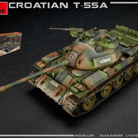 Miniart CROATIAN T-55A KIT 1:35