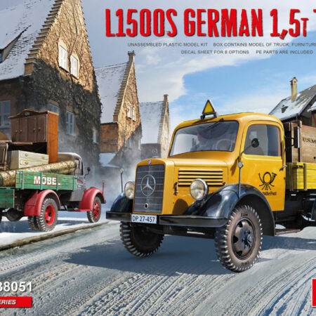 Miniart L1500S GERMAN 1,5T TRUCK KIT 1:35