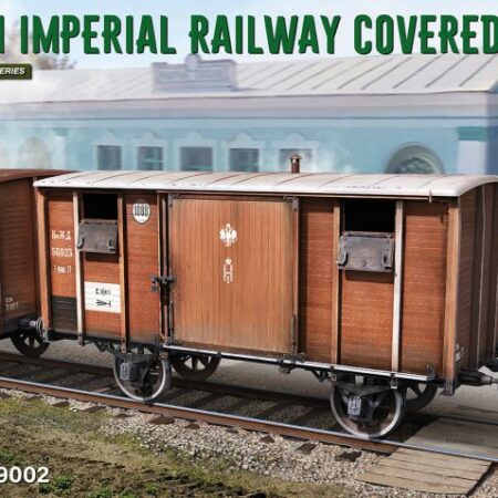 Miniart RUSSIAN IMPERIAL RAILWAY COWERED WAGON KIT 1:35