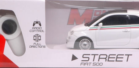 Mondo Motors FIAT NUOVA 500 WHITE RADIOCOMANDO 1:24