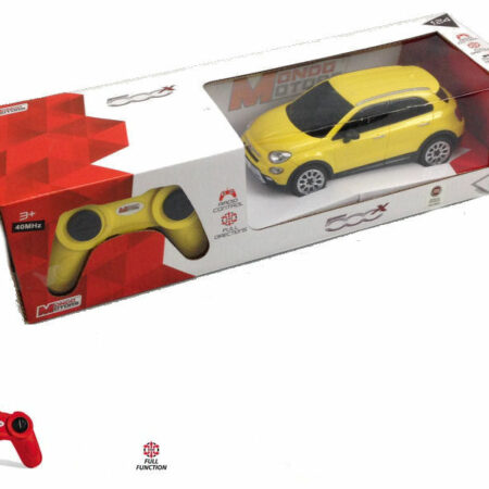 Mondo Motors FIAT 500X YELLOW RADIOCOMANDO 1:24