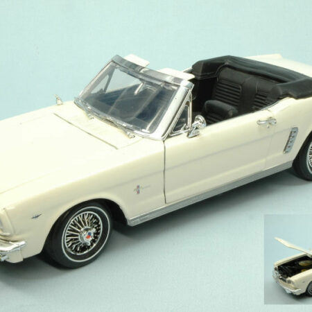 MotorMax FORD MUSTANG OPEN 1964 CREAM 1:18