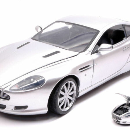 MotorMax ASTON MARTIN DB9 2005 SILVER 1:18