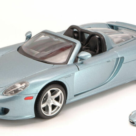 MotorMax PORSCHE CARRERA GT 2003 SILVERBLUE 1:24