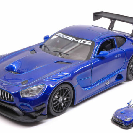 MotorMax MERCEDES GT3 AMG 2016 METALLIC BLUE 1:24