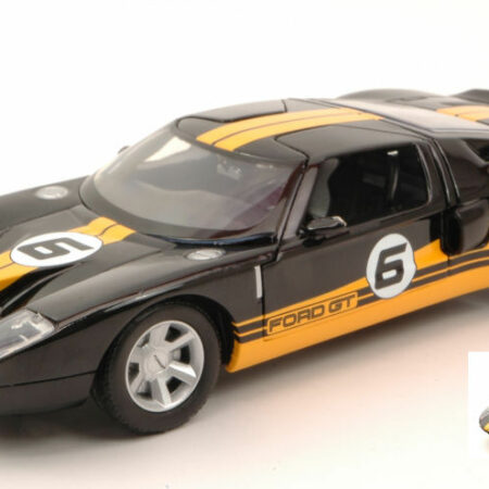 MotorMax FORD GT CONCEPT RACING N.6 2005 YELLOW/BLACK 1:24