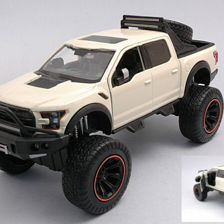 MotorMax FORD F-150 RAPTOR 2017 OFF ROAD CREAM 1:27