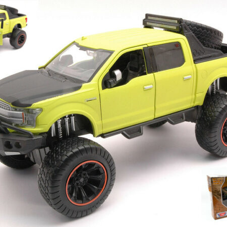 MotorMax FORD F-150 RAPTOR 2017 OFF ROAD GREEN 1:27