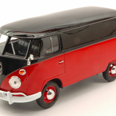 MotorMax VW TYPE 2 (T1) DELIVERY VAN 1959 BLACK RED 2 TONE 1:24