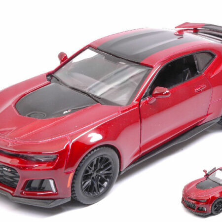 MotorMax CHEVROLET CAMARO ZL1 2017 RED/BLACK 1:24