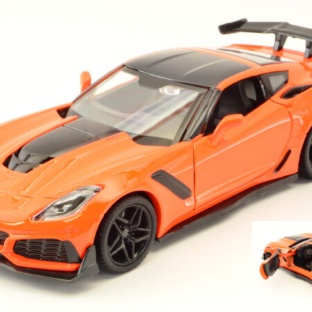 MotorMax CORVETTE ZR1 2019 ORANGE 1:24