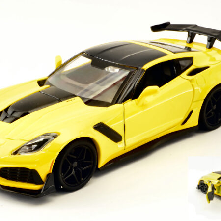 MotorMax CORVETTE ZR1 2019 YELLOW 1:24