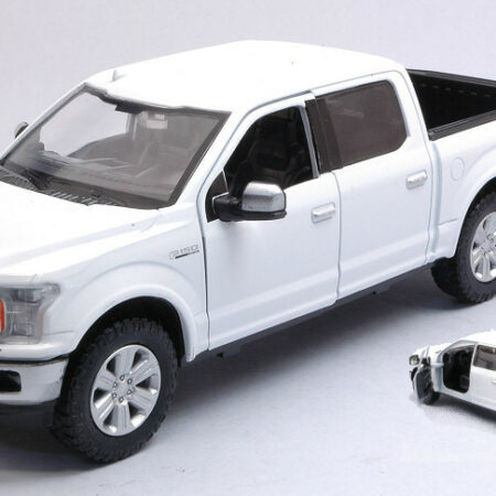 MotorMax FORD F-150 LARIAT CREW CAB 2019 WHITE 1:27