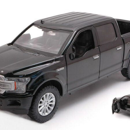 MotorMax FORD F-150 LIMITED CREW CAB 2019 BLACK 1:27