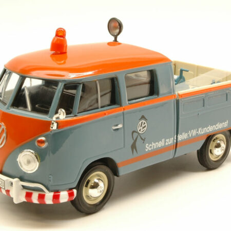 MotorMax VW TYPE 2 (T1) 1965 PICK UP + ACCESSOIRES VW KUNDENDIENST 1:24