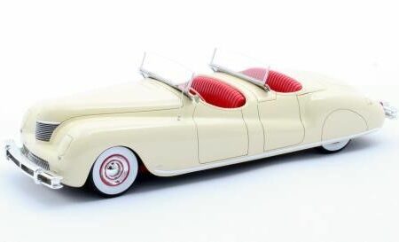 Matrix Scale Models CHRYSLER NEWPORT DUAL COWL PHAETON LEBARON CREAM 1:43