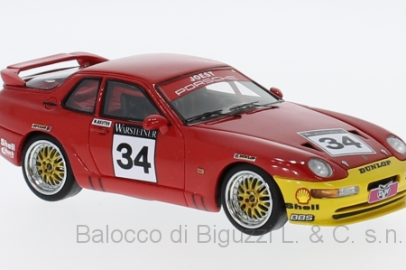 Neo Scale Models PORSCHE 968 TURBO RS N.34 ADAC GT CUP 1993 M.REUTER 1:43