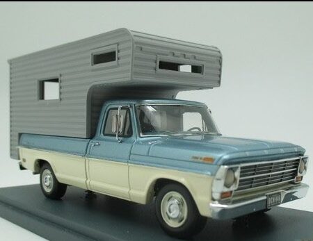 Neo Scale Models FORD F100 1968 CAMPER 1:43