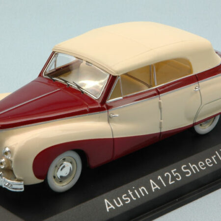 Norev AUSTIN A125 SHEERLINE 1947 BEIGE & DARK RED 1:43