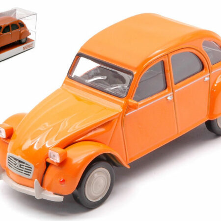 Norev CITROEN 2 CV 6 CLUB 1979 MANDARIN ORANGE 1:43