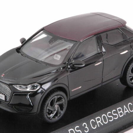 Norev DS 3 CROSSBACK "LA PREMIERE" 2019 BLACK & RED ROOF 1:43