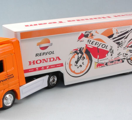 New Ray CAMION MERCEDES ACTROS HONDA REPSOL 1:43