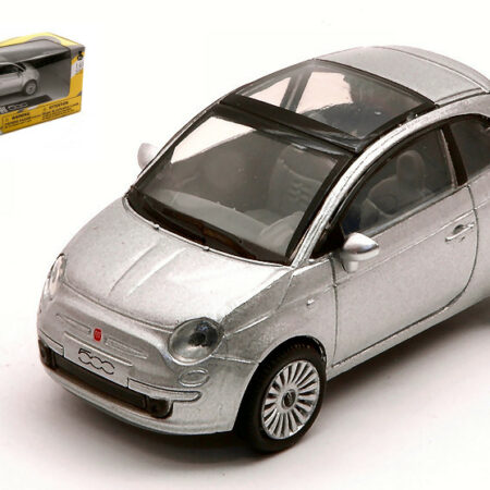 New Ray FIAT NUOVA 500 2007 SILVER 1:43