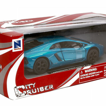 New Ray LAMBORGHINI AVENTADOR LP 700-4 TURQUOISE METALLIC 1:32