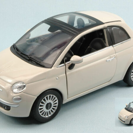 New Ray FIAT NUOVA 500 2007 WHITE 1:24