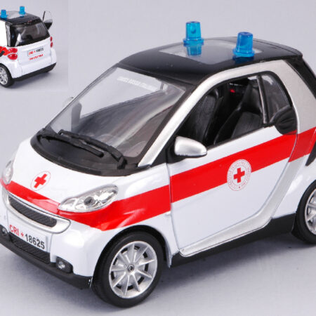 New Ray SMART FORTWO CROCE ROSSA ITALIANA 1:24