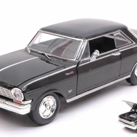 New Ray CHEVY NOVA 1964 BLACK 1:24