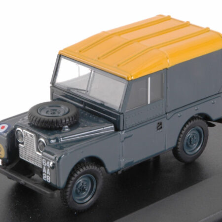 Oxford LAND ROVER SERIES 1 88 HARD TOP RAF DARK GREEN/YELLOW 1:43