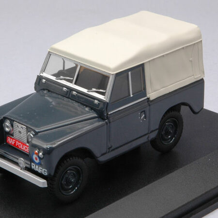 Oxford LAND ROVER SERIES II SWB SOFT TOP CANVAS RAF POLICE 1:43