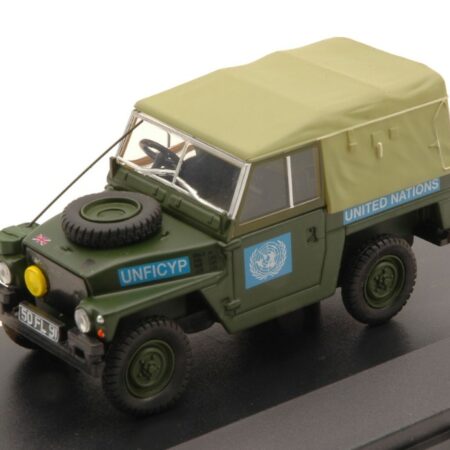 Oxford LAND ROVER 1/2 TON LIGHTWEIGHT UNITED NATIONS 1:43