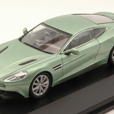 Oxford ASTON MARTIN VANQUISH COUPE  2001 METALLIC GREEN 1:43