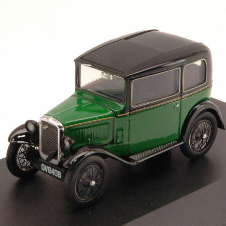 Oxford AUSTIN SEVEN RN SALOON GREEN/BLACK 1:43